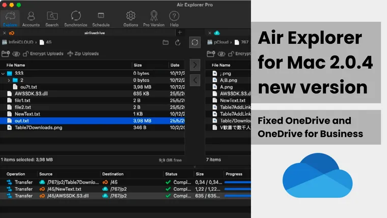 Air Explorer for Mac 2.0.4, new version