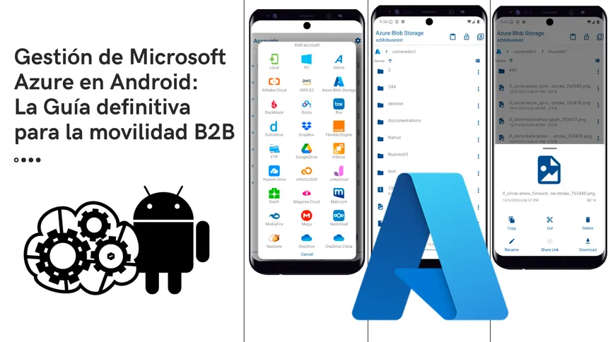 Gestión de Microsoft Azure en Android: La Guía definitiva para la movilidad B2B