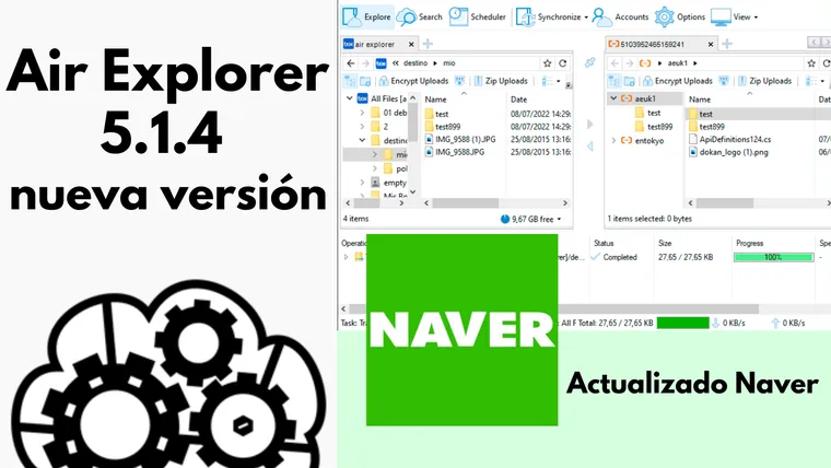 Air Explorer 5.1.4, nueva versión