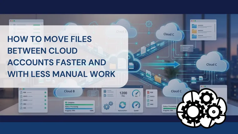 How to Move Files Between Cloud Accounts Faster and With Less Manual Work