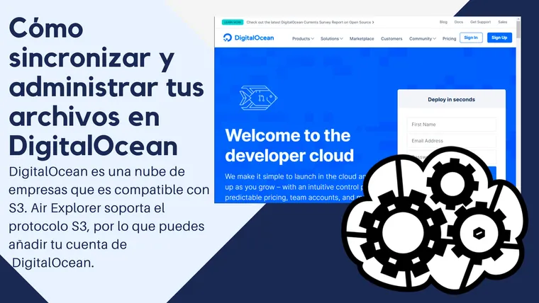 Cómo sincronizar y administrar tus archivos en DigitalOcean
