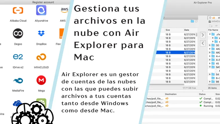 Gestiona tus archivos en la nube con Air Explorer para Mac