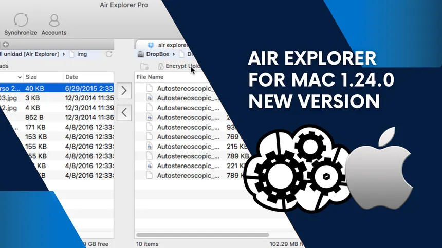 Air Explorer for Mac 1.24.0, new version