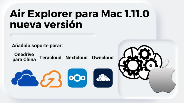 Air Explorer para Mac 1.11.0, nueva version