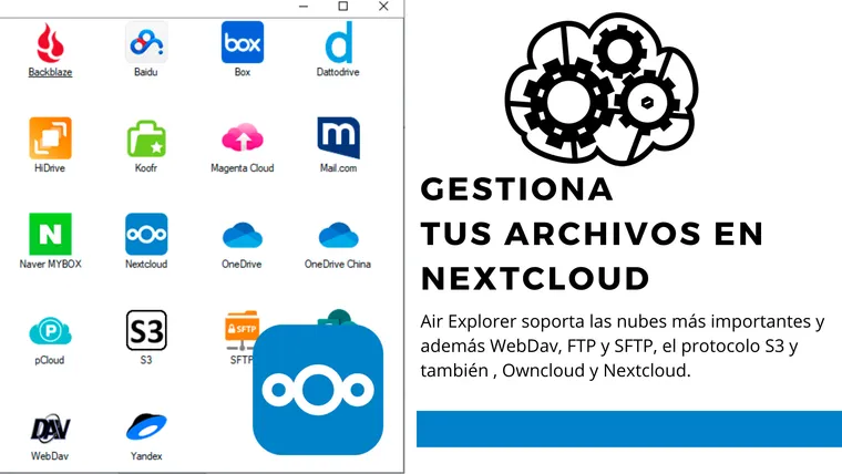 Gestiona tus archivos en Nextcloud