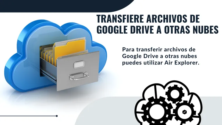 Transfiere archivos de Google Drive a otras nubes