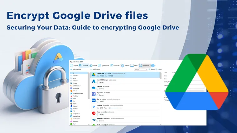 Encrypt Google Drive files