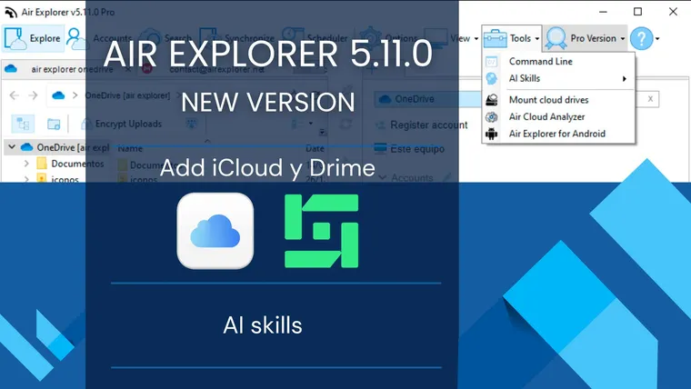 Air Explorer 5.11.0, new version