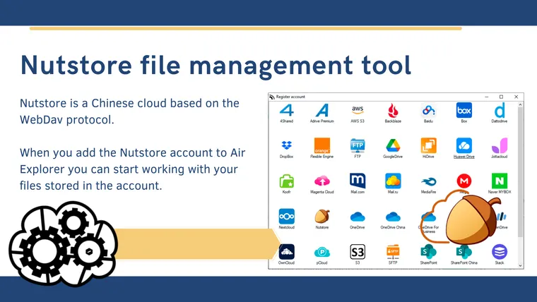 Nutstore file management tool