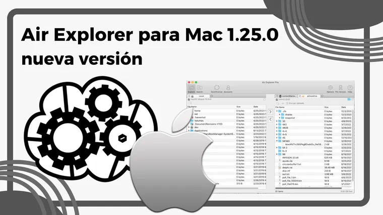 Air Explorer para Mac 1.25.0, nueva versión