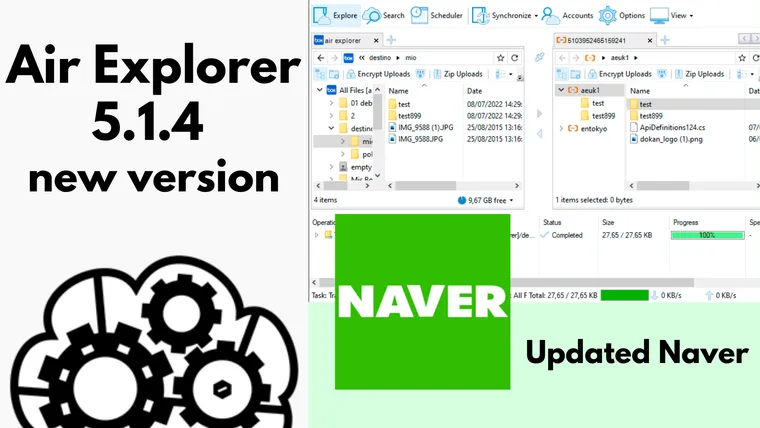 Air Explorer 5.1.4, new version