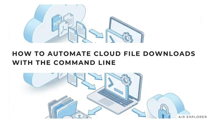 How to Automate Cloud File Downloads with the Command Line
