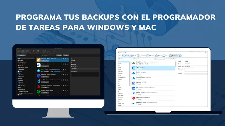 Programa tus backups con el programador de tareas para Windows y Mac