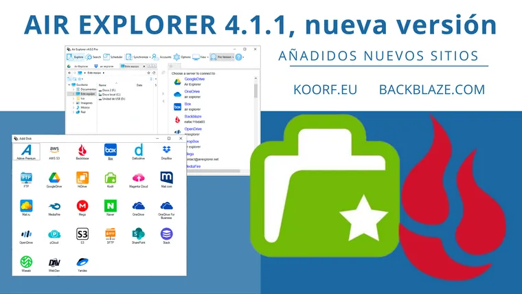 Air Explorer 4.1.1, nueva versión