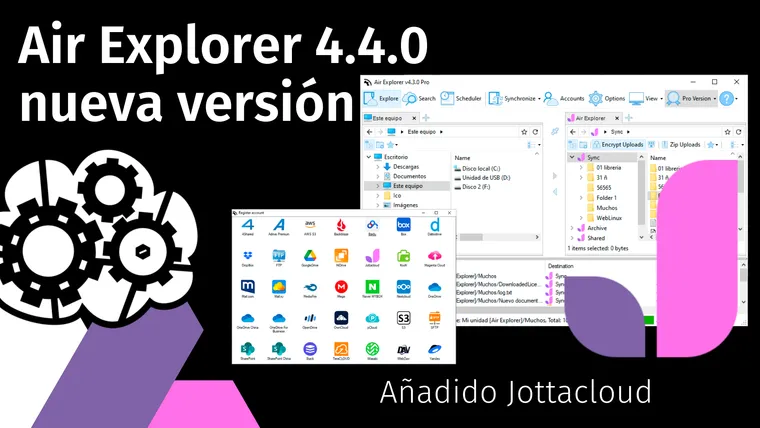 Air Explorer 4.4.0, nueva versión