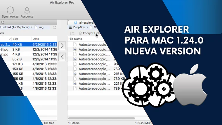 Air Explorer para Mac 1.24.0, nueva versión