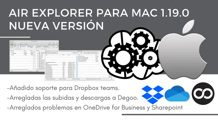 Air Explorer para Mac 1.19.0, nueva version