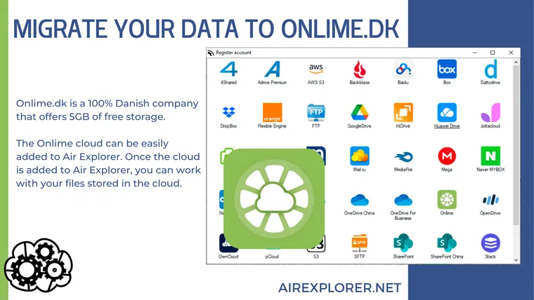 Migrate your data to Onlime.dk