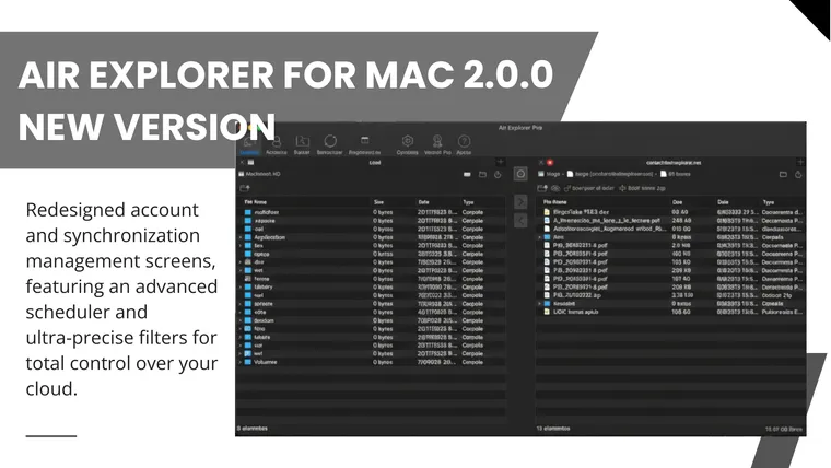 Air Explorer for Mac 2.0.0, new version