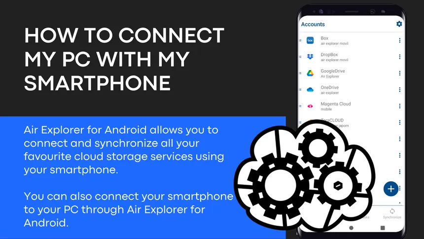 How to connect my PC with my smartphone
