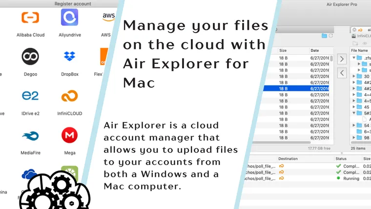 Manage your files on the cloud with Air Explorer for Mac