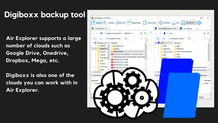 Digiboxx backup tool