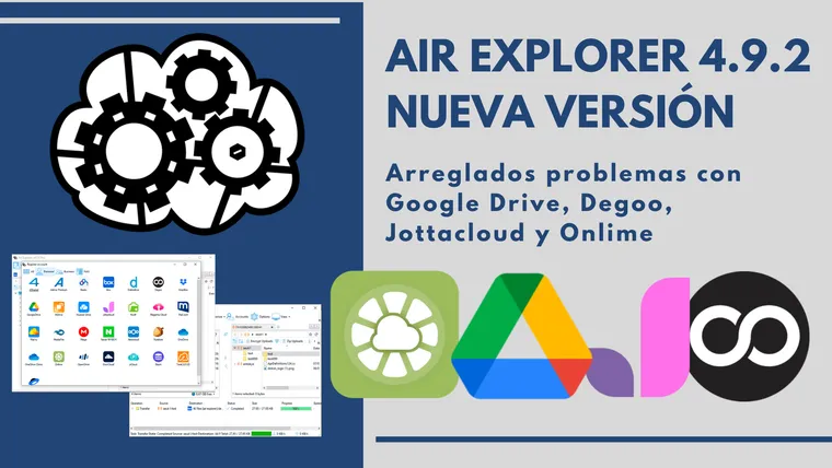 Air Explorer 4.9.2, nueva versión