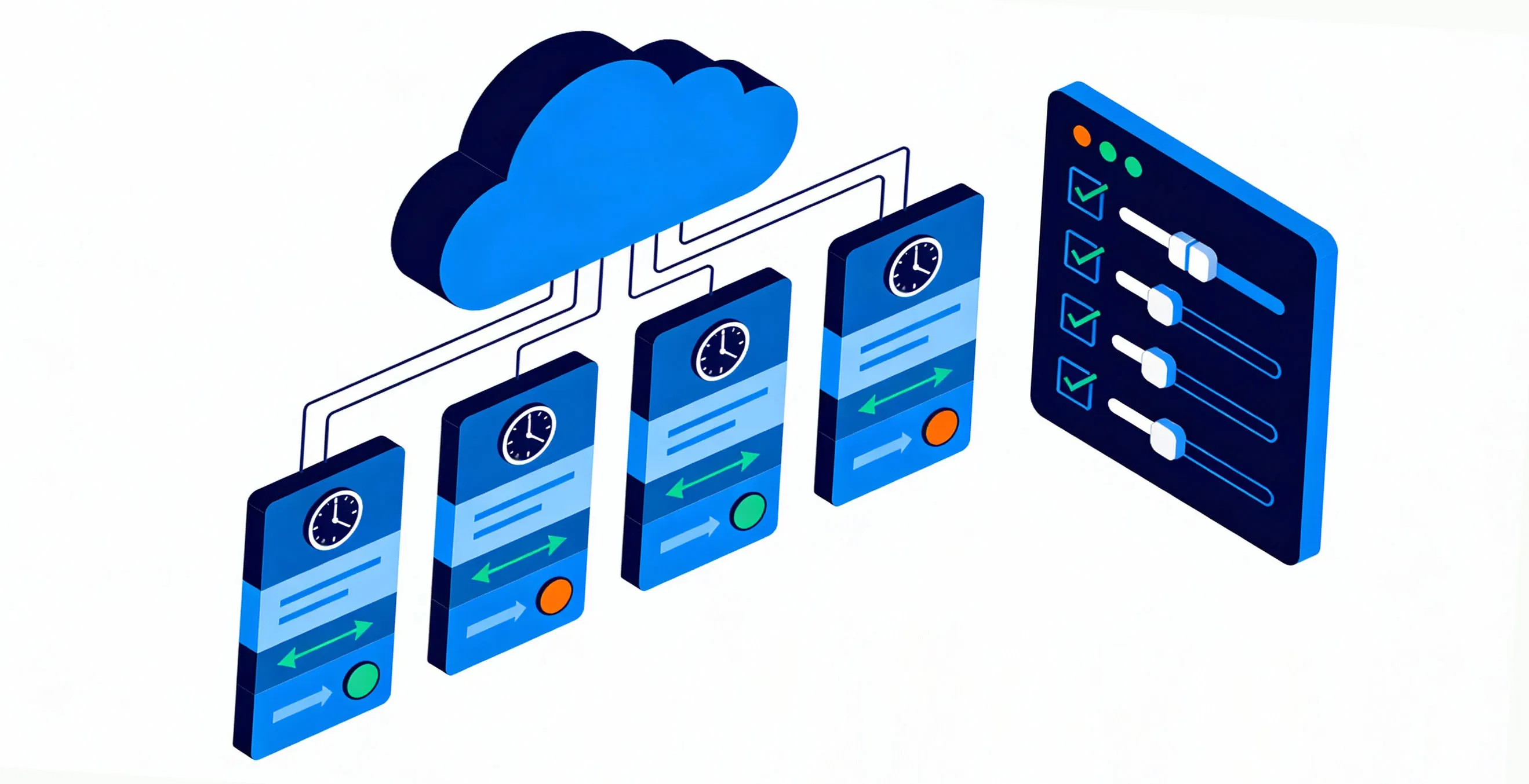 Cómo configurar múltiples tareas de sincronización