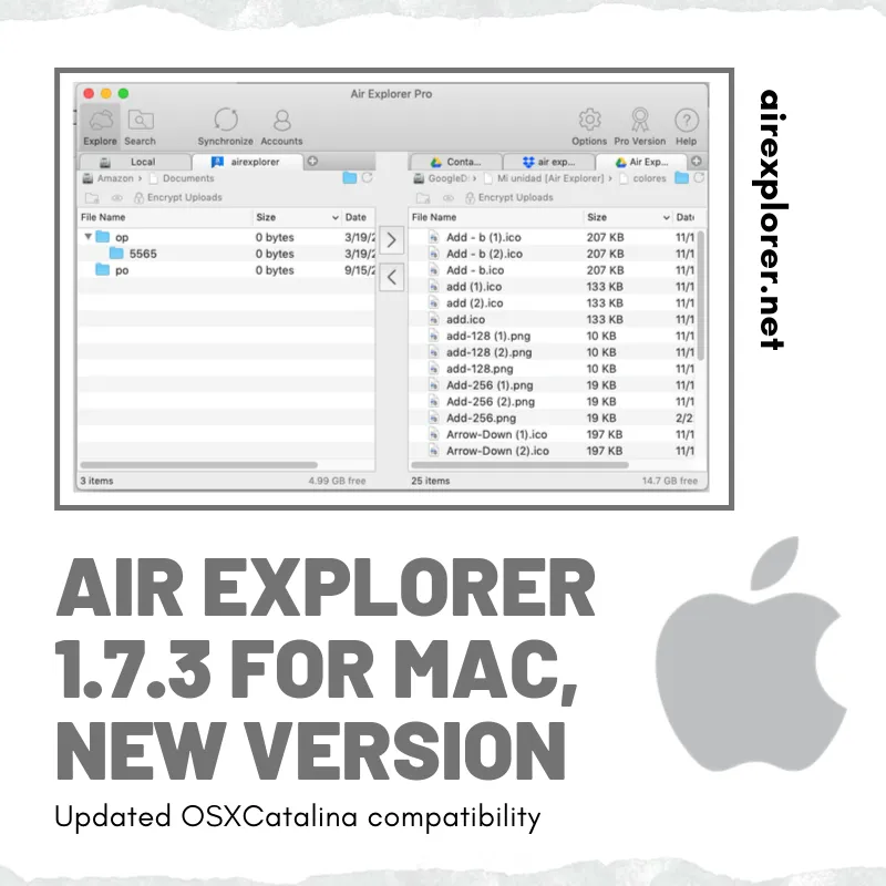 Air Explorer 1.7.3 for Mac, new version