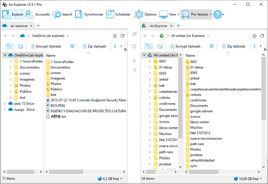 How to upload your files to the cloud with Air Explorer