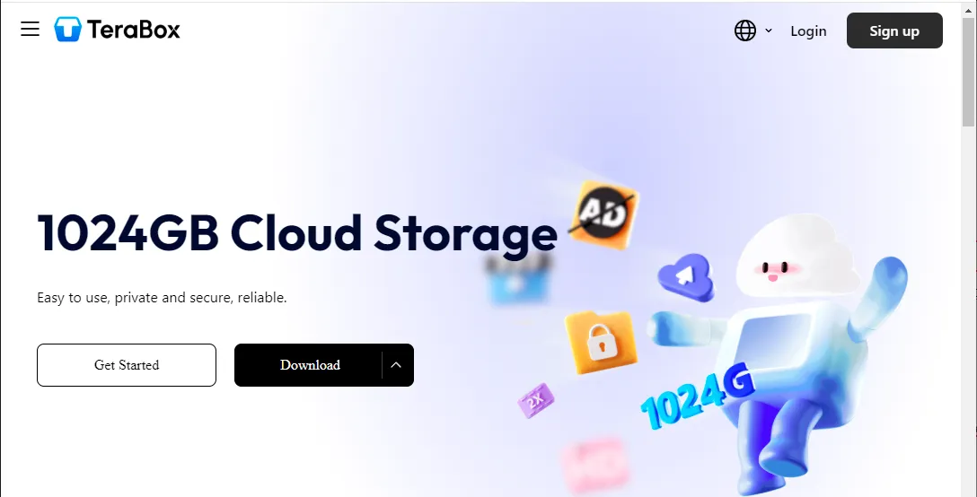 Guardar y sincronizar archivos en TeraBox