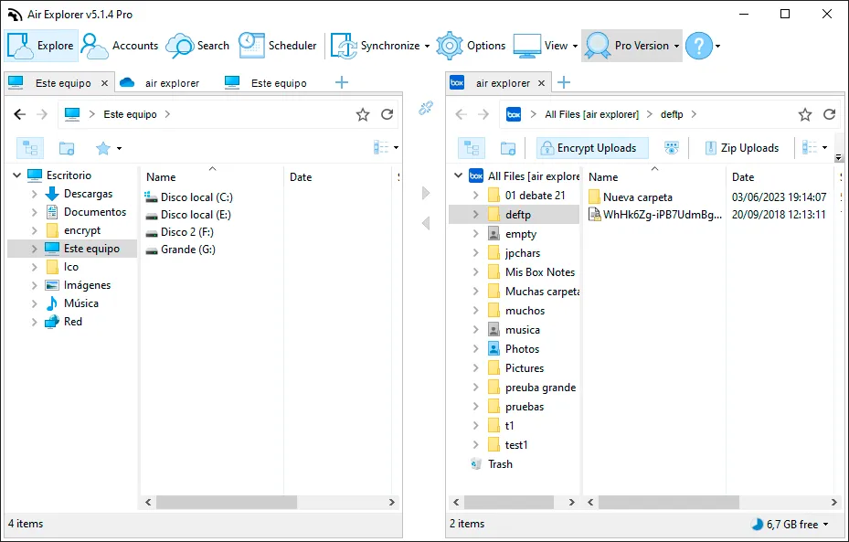 How to encrypt your files in the cloud with Air Explorer