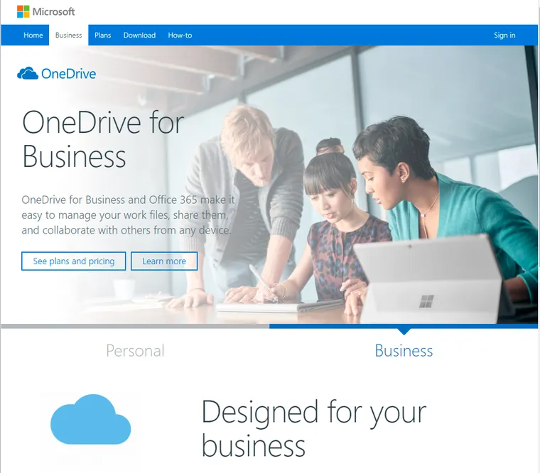 Register OneDrive for Business account in Air Explorer