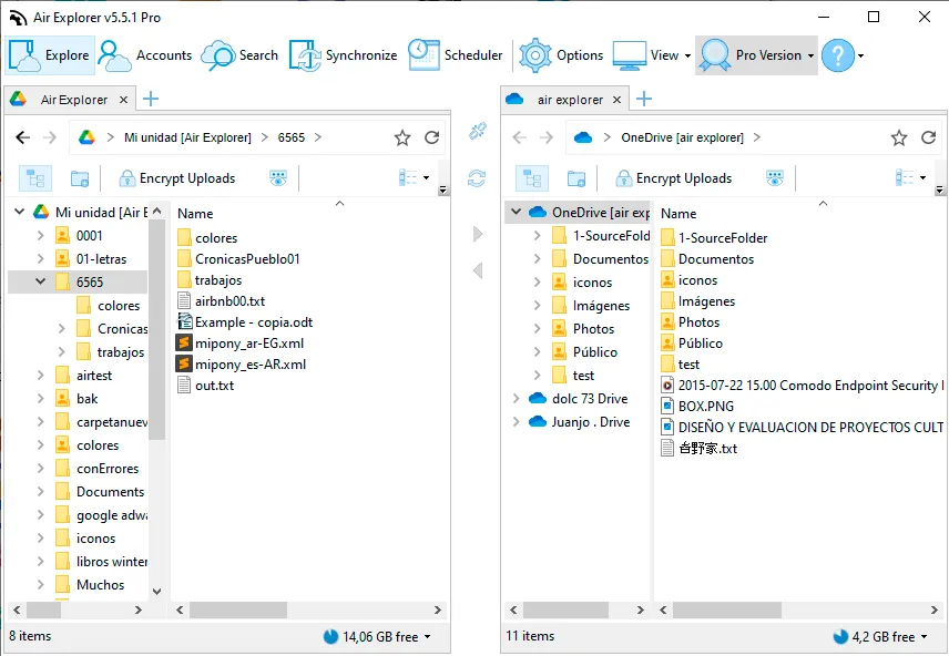 Intuitive and efficient interface