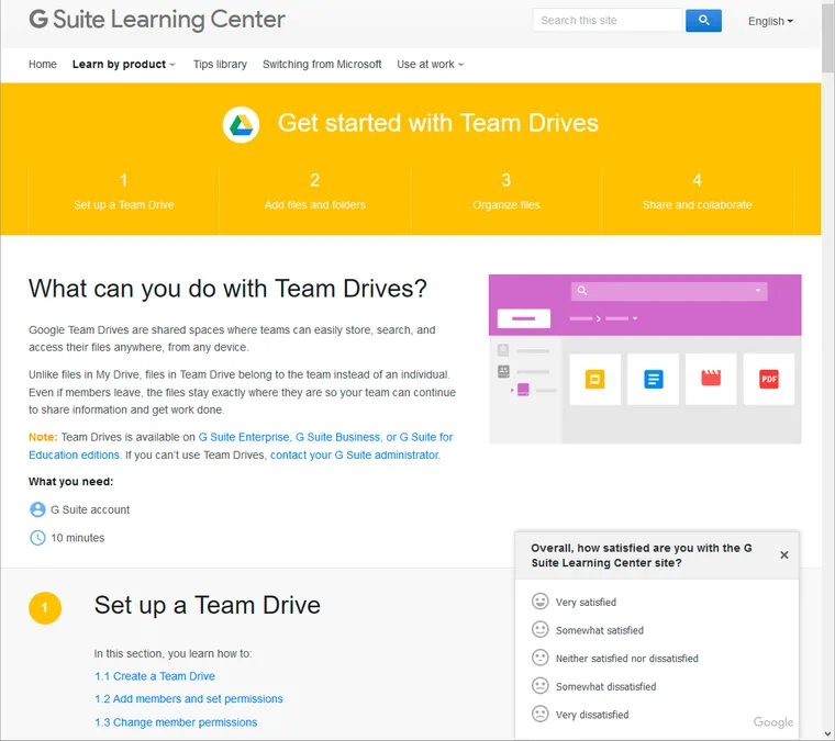 Google Team Drives in Air Explorer