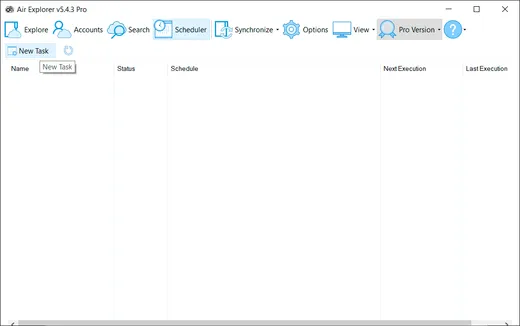 Automated schedules for transfers, syncs & backups