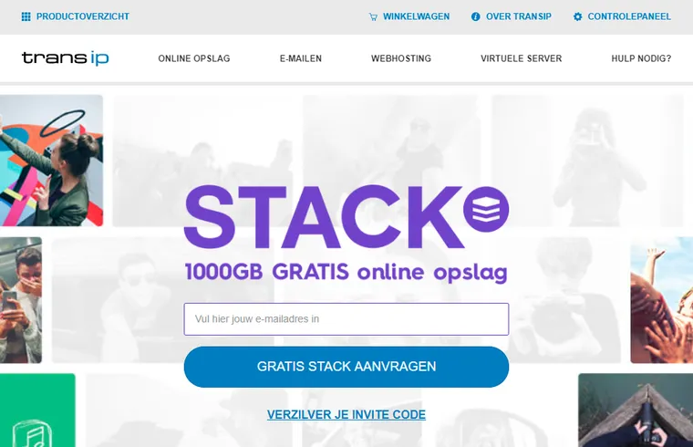 Transip Stack Storage in Air Explorer