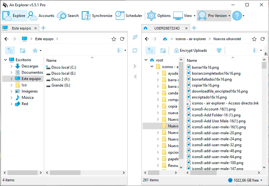 Migrar archivos desde tu PC a Terabox