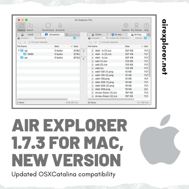 new version air explorer mac 1.7.3