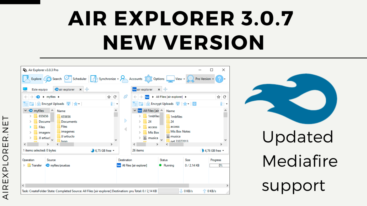 mediafire Air Explorer
