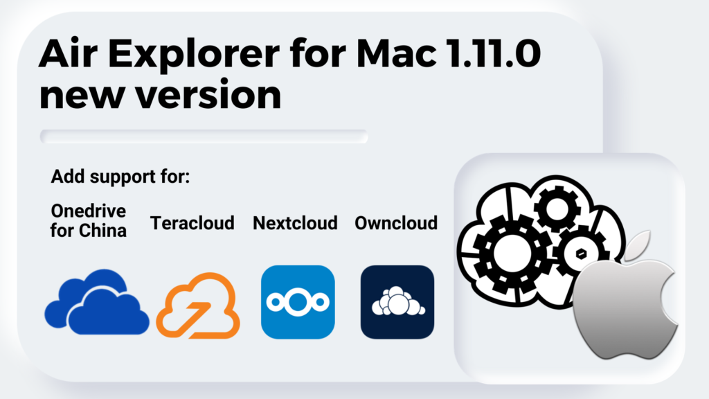 Air Explorer for Mac, new version