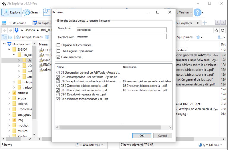 How to bulk rename files in the cloud using Power Rename