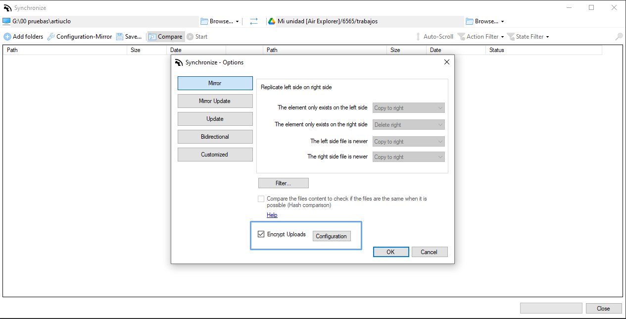 Optimize your file synchronization