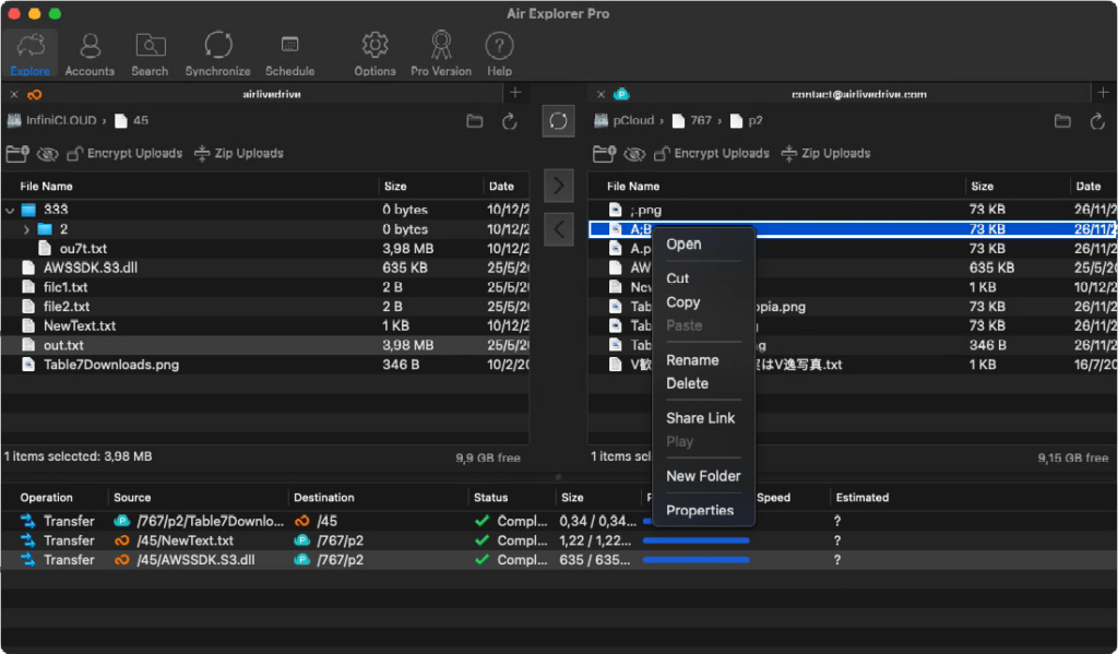 Air Explorer for Mac: Advanced Synchronization, Task Scheduler, and Enhanced Dual Pane