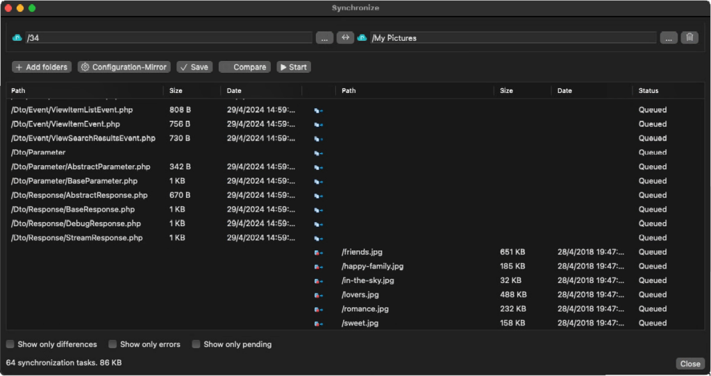 Setting Up a Sync with Air Explorer