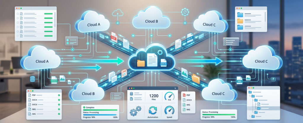 How to Move Files Between Cloud Accounts Faster and With Less Manual Work
