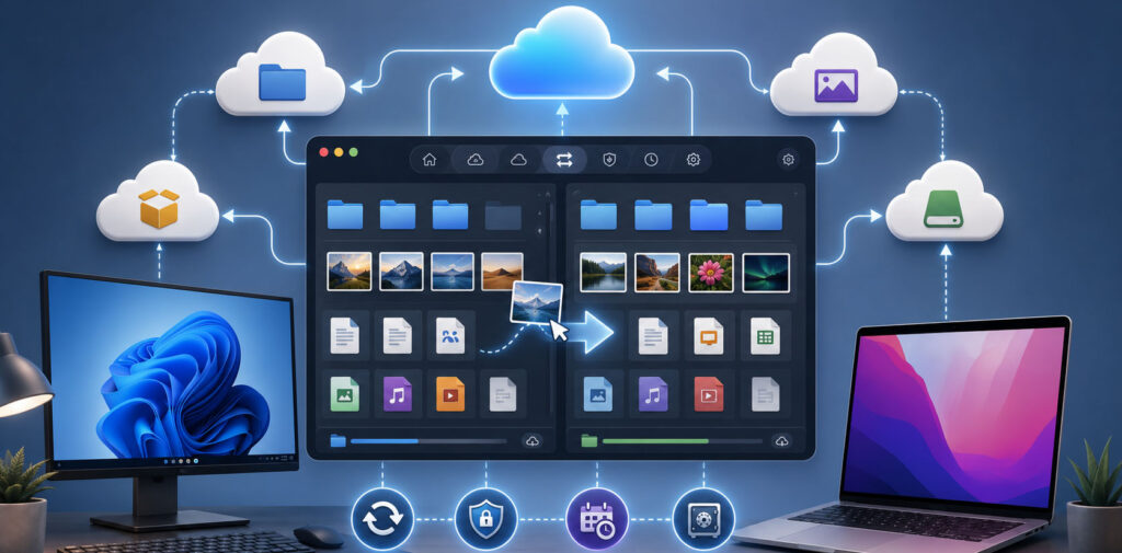 iCloud for Windows and Mac: How to Manage iCloud with a Multicloud Manager