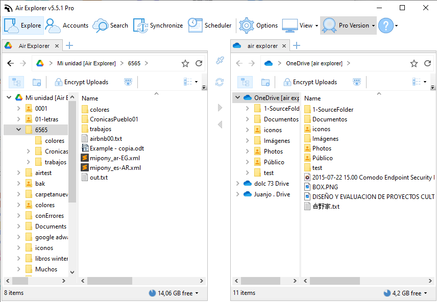 Cómo subir tus archivos a la nube con Air Explorer