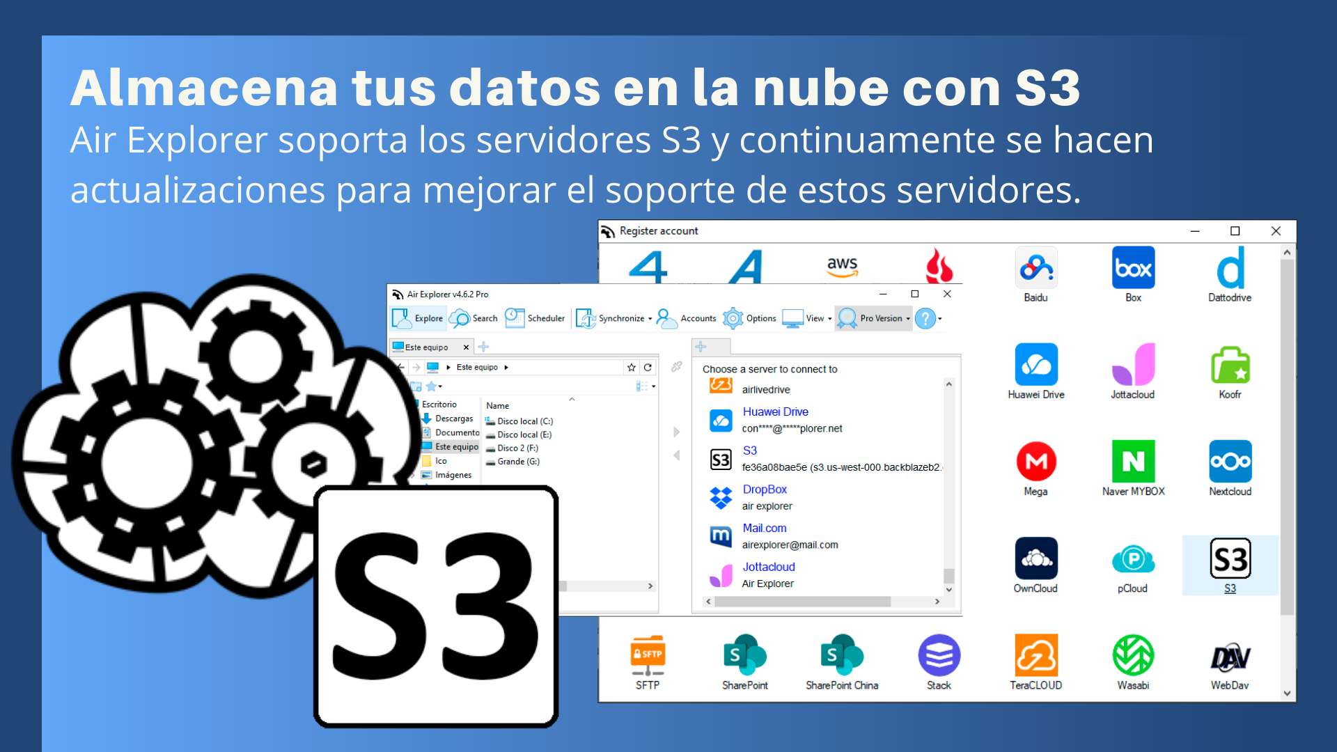 Almacena tus datos en la nube con S3