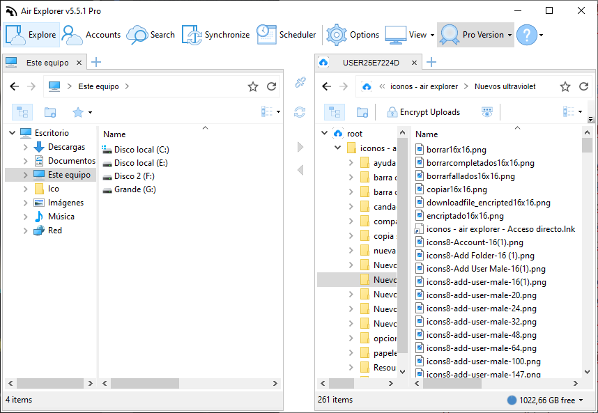Migrar archivos desde tu PC a Terabox